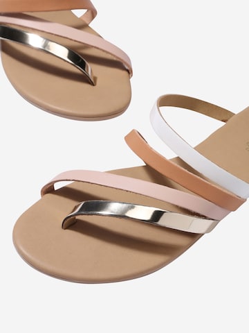 ABOUT YOU T-Bar Sandals 'FLORENTINE' in Pink