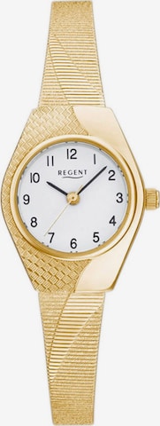 REGENT Analog Watch '12160061 - F745' in Gold: front