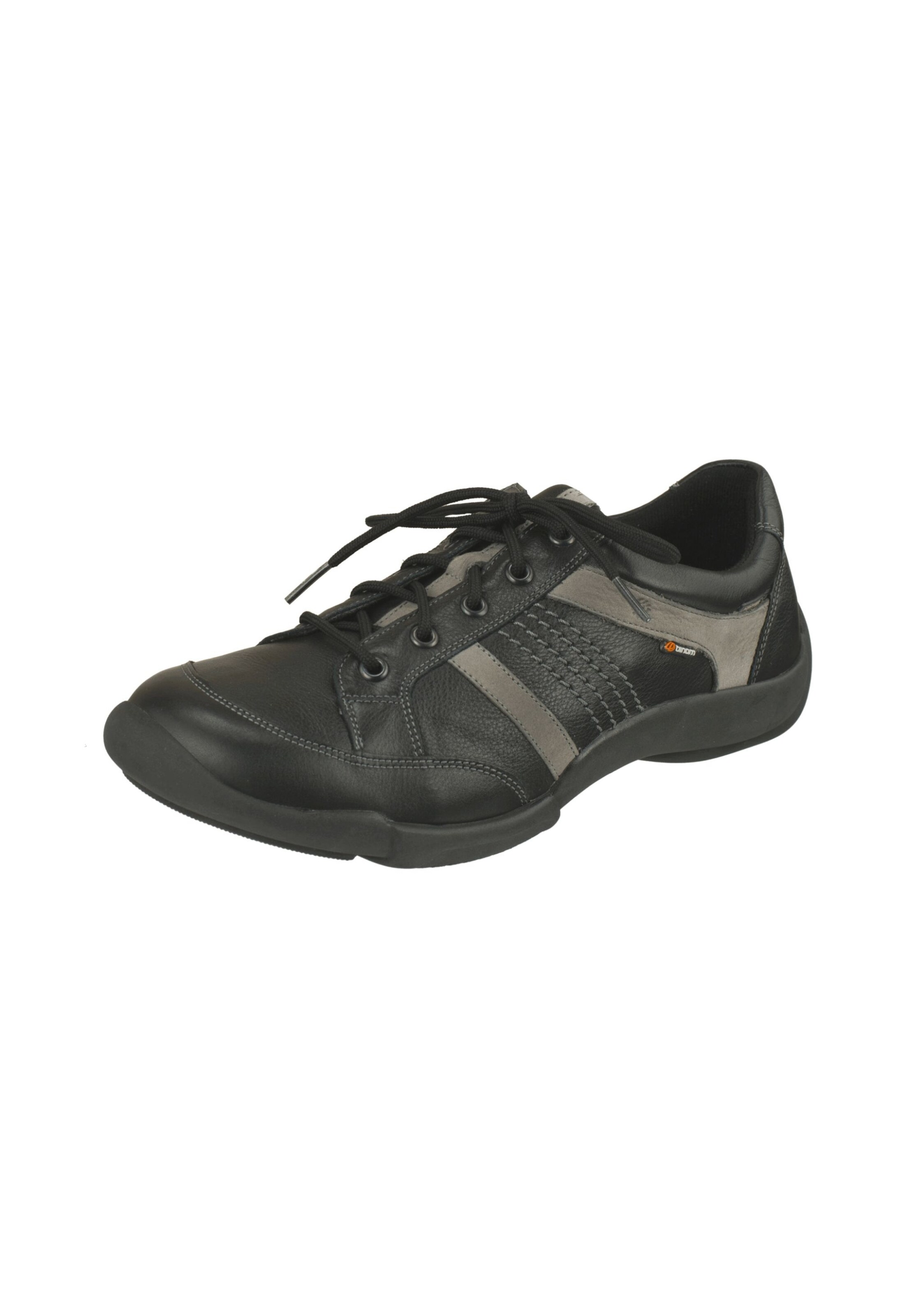 Binom Lace-up shoe 'Nico' in Black: front