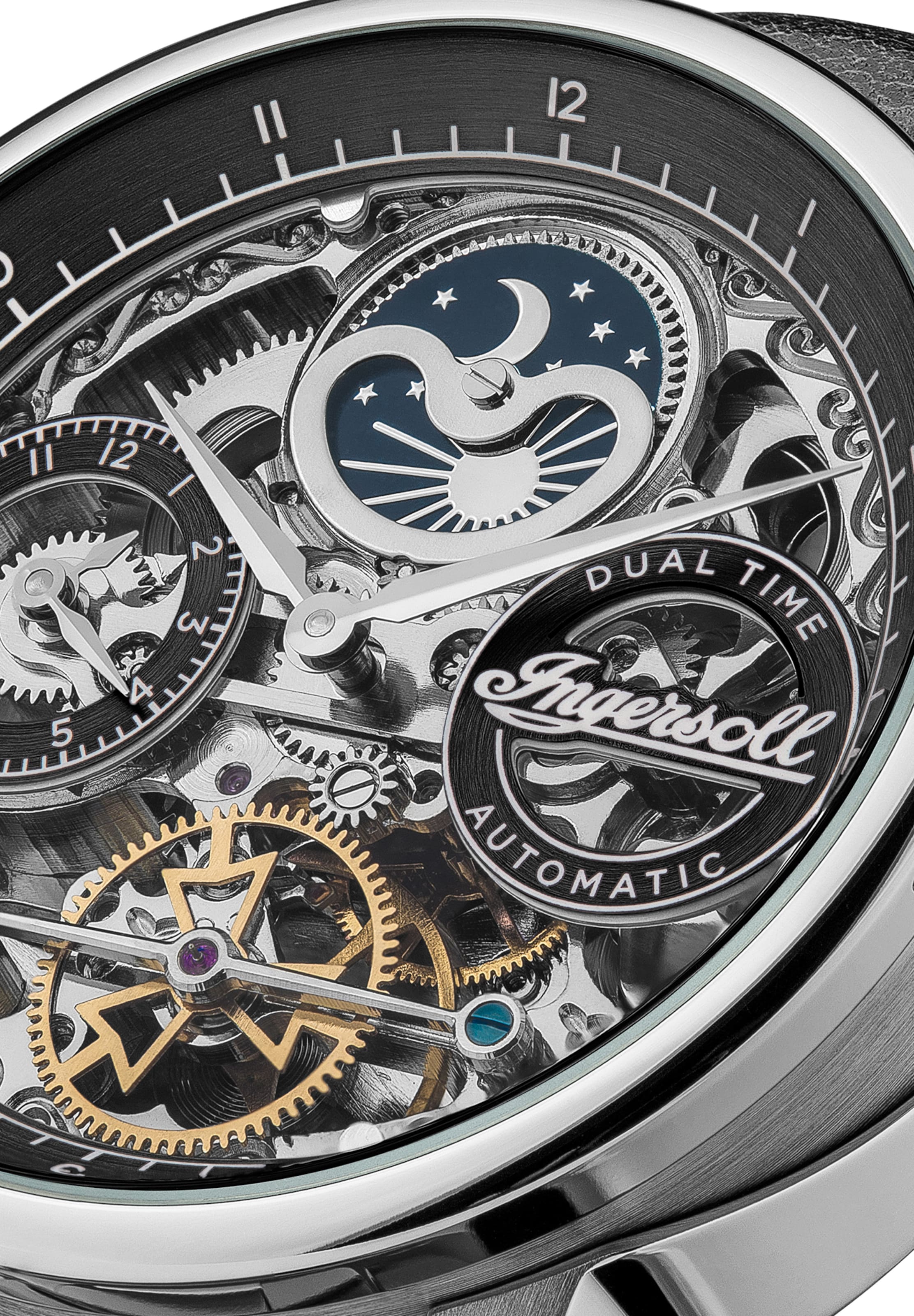 Montre à affichage analogique 'The Jazz' INGERSOLL en gris