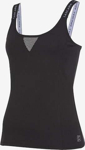 LASCANA ACTIVE Sporttop in Zwart