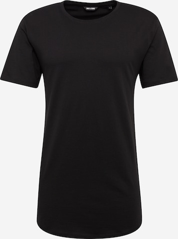 Only & Sons Regular fit Μπλουζάκι 'Matt' σε μαύρο: μπροστά