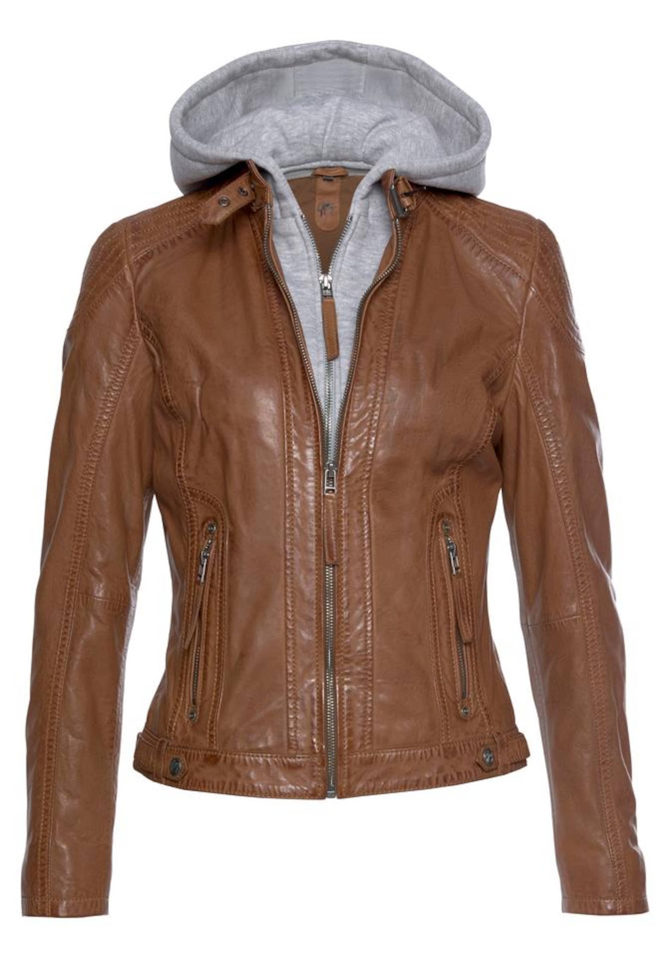 Gipsy by Mauritius Übergangsjacke in Braun: Vorderseite