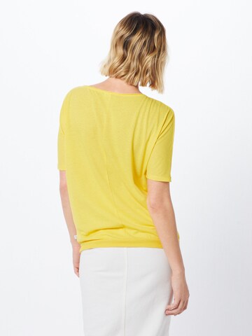 T-shirt QS en jaune : derrière