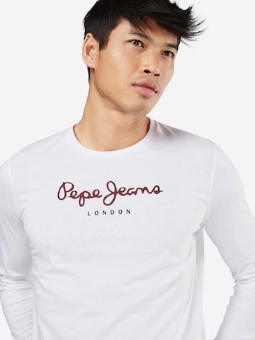 Pepe Jeans Тениска 'Eggo' в бяло