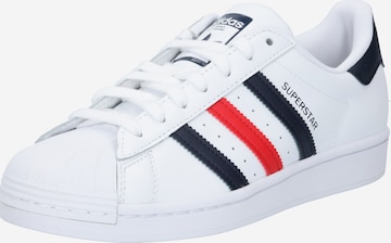 ADIDAS ORIGINALS Sneakers low 'Superstar' i hvit: forside