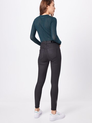 juoda ONLY Siauras Džinsai 'ONLFGOSH HW SK COATED LIFE JEANS SOO2034': galas