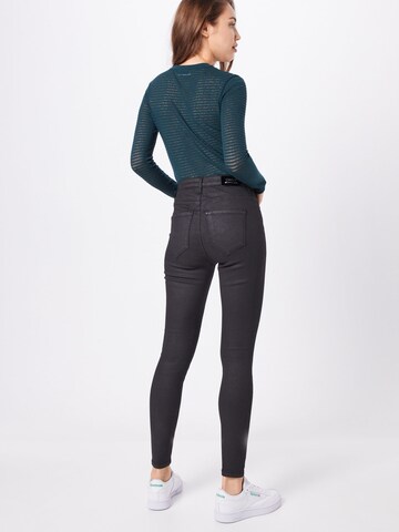 ONLY Skinny Jeans 'ONLFGOSH HW SK COATED LIFE JEANS SOO2034' in Schwarz: zadná strana