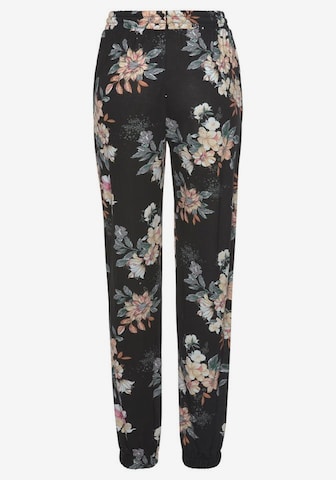 LASCANA Regular Trousers in Black