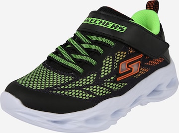 SKECHERS Sneakers 'Vortex-Flash' in Zwart: voorkant