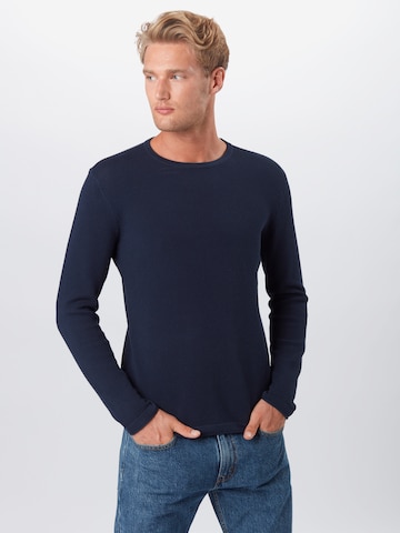 Only & Sons Regular fit Sweater 'Panter' in Blue: front