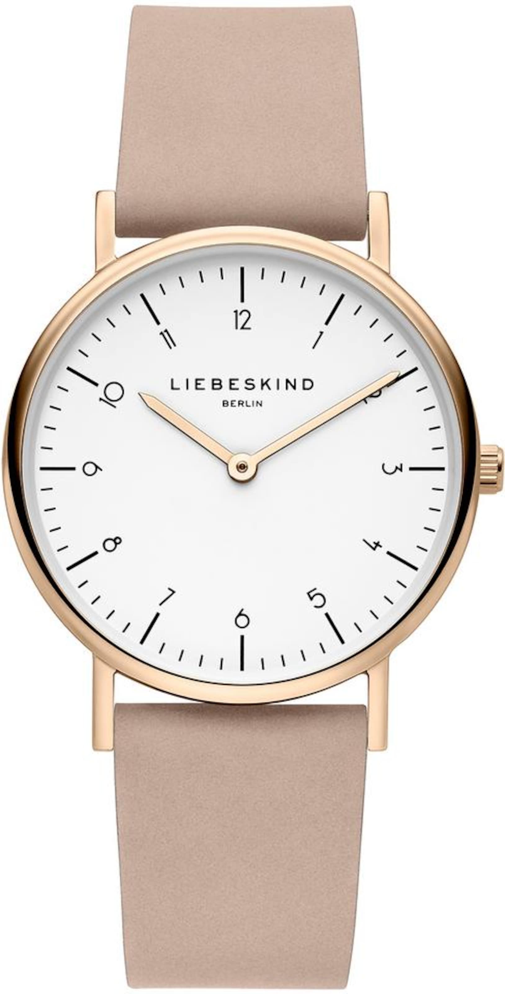 Liebeskind Berlin Uhr in Beige: Vorderseite