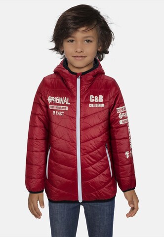 CIPO & BAXX Winter Jacket in Red: front