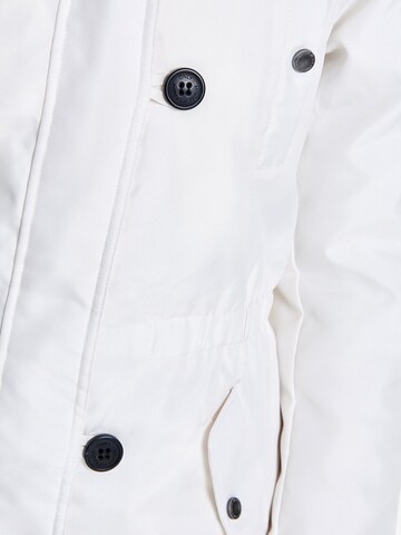 Parka d’hiver ONLY en blanc