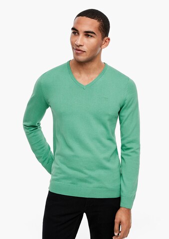 Pull-over s.Oliver en vert : devant