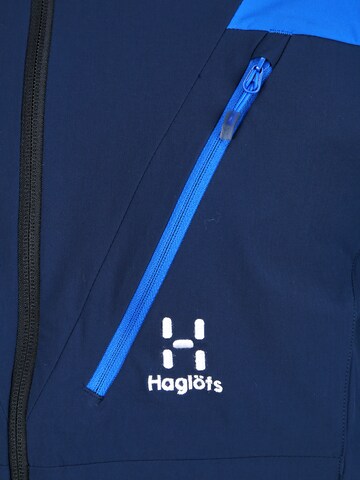 Haglöfs Regular Fit Outdoorjacke 'Tegus' in Blau