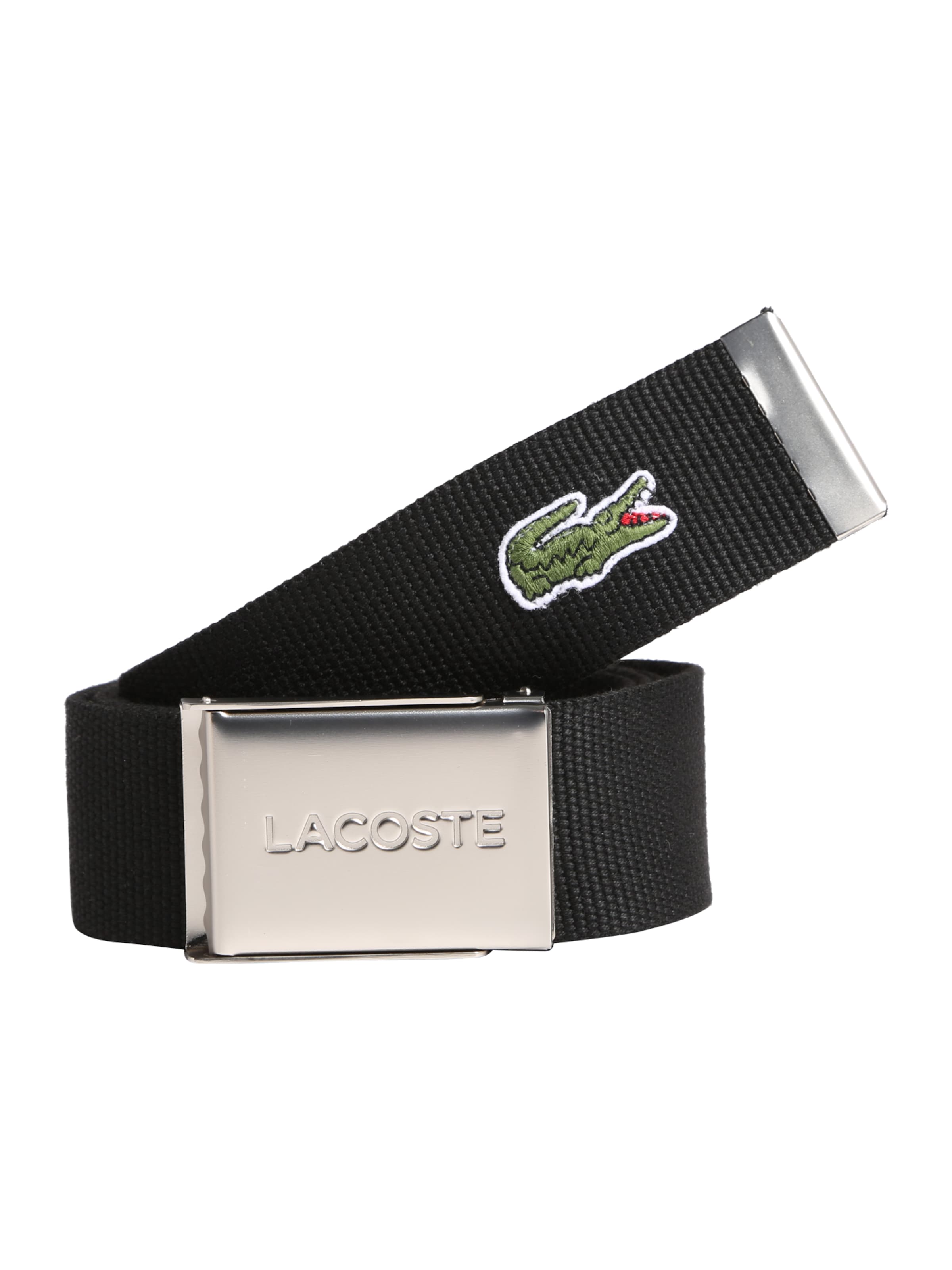 LACOSTE Belt in Black: front