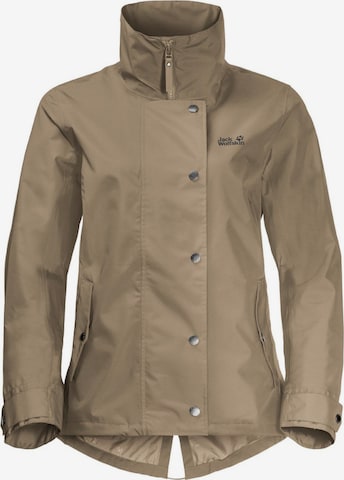 JACK WOLFSKIN Performance Jacket in Brown: front