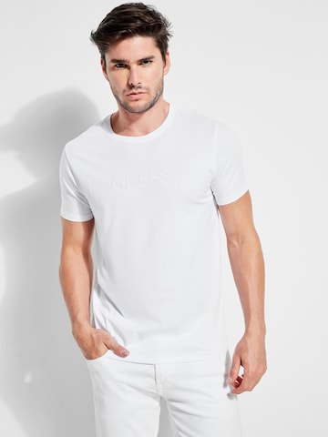 balts GUESS T-Krekls: no priekšpuses