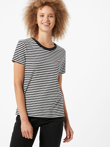 T-shirt 'Perfect Tee' LEVI'S ® en noir : devant