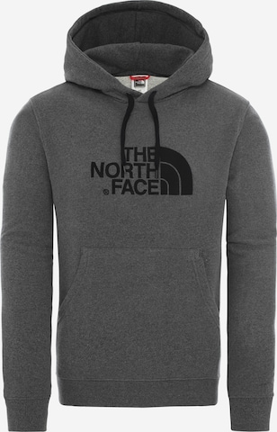 Sweat-shirt 'Drew Peak' THE NORTH FACE en gris : devant