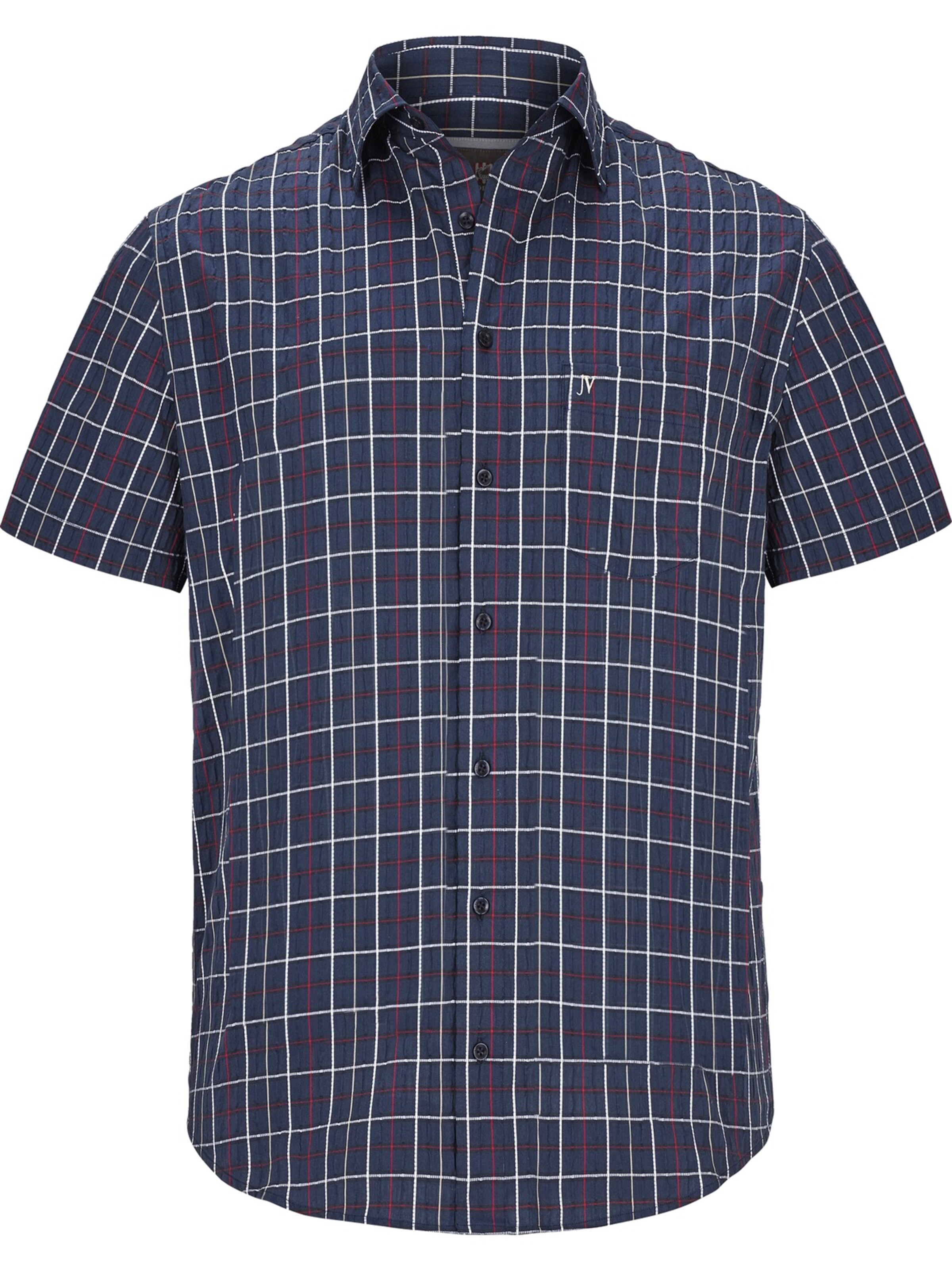 Jan Vanderstorm Hemd in Blau: Vorderseite