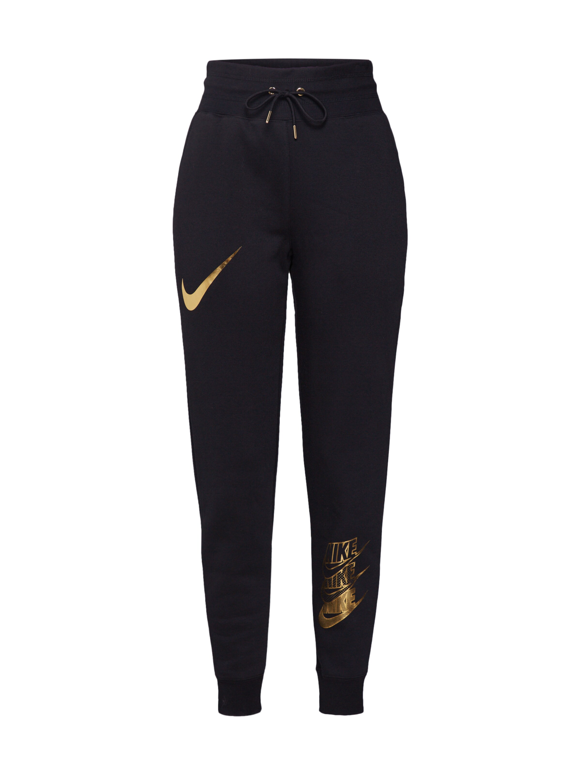 Nike Sportswear - Broek 'NSW PANT BB SHINE' in de kleur Goud