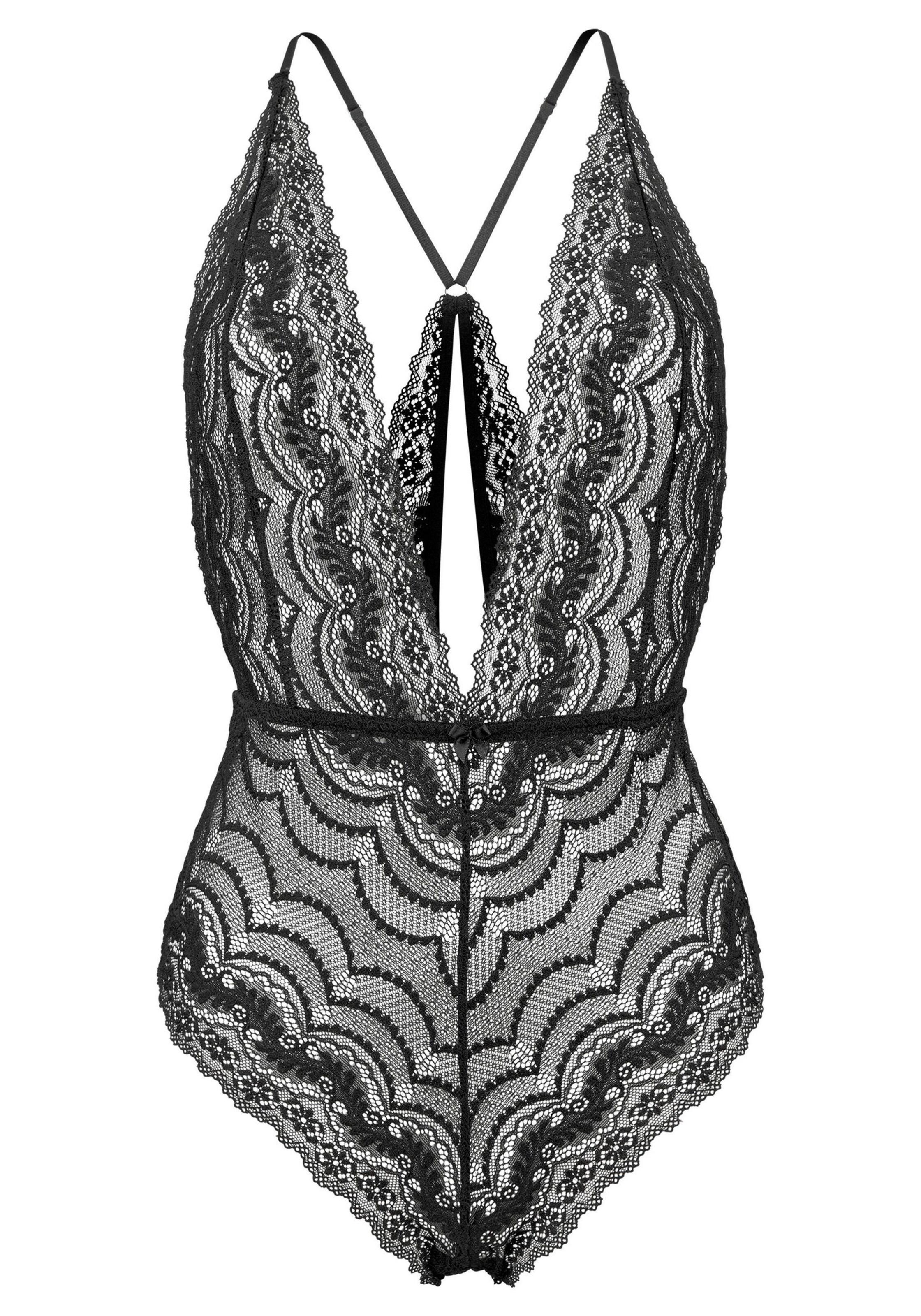 LASCANA - Body in schwarz