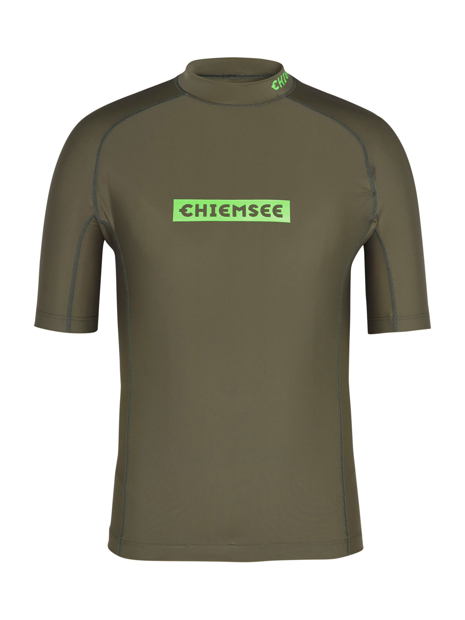 Odzież sportowa Mężczyźni CHIEMSEE Sportshirt w kolorze Oliwkowym 
