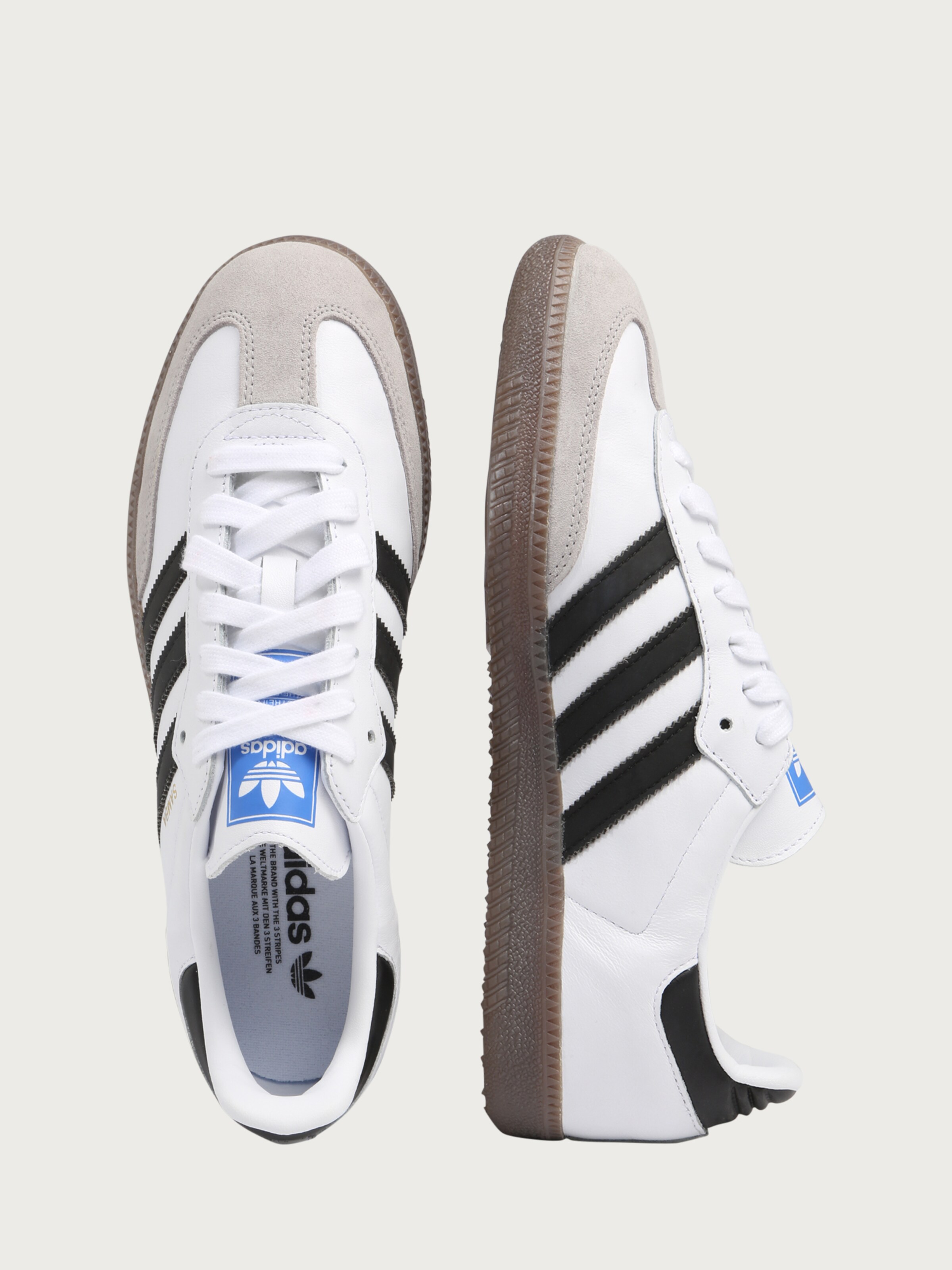 adidas samba braun gelb