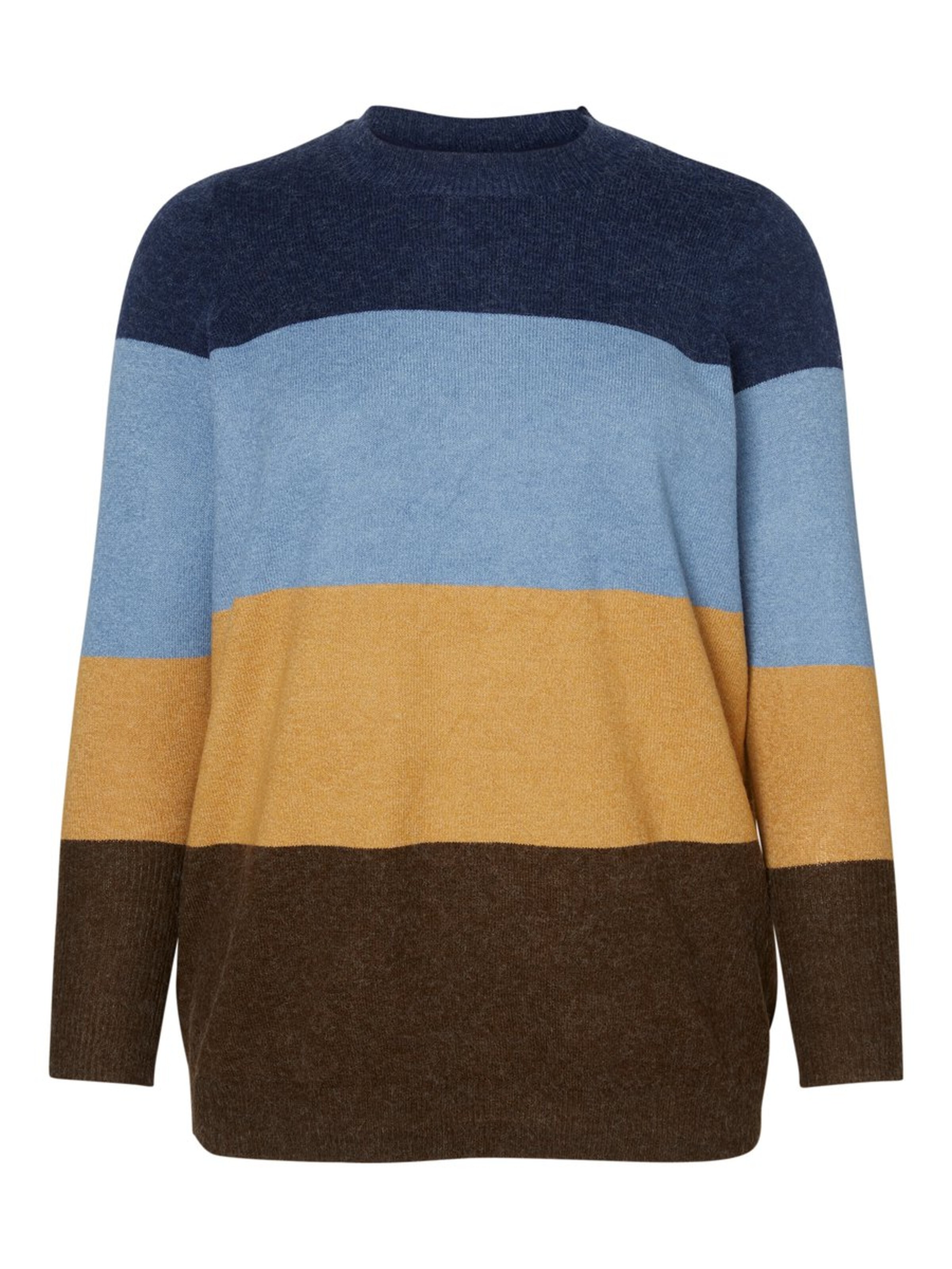 Junarose - Trui in de kleur Marine