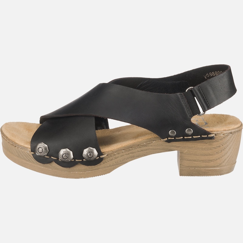 RIEKER Sandale 'V6888 00' in schwarz RIE0639001000001 Rieker Damen Sandale Sandalette Sommerschuhe blau V348414