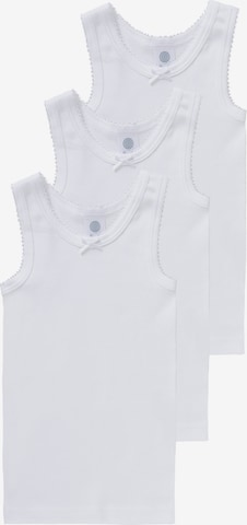 SANETTA Onderhemd in Wit: voorkant