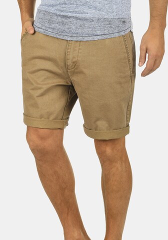 !Solid Regular Chino trousers 'Pinhel' in Brown