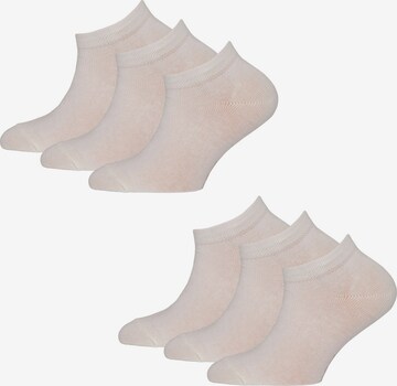 EWERS Regular Socks in Beige: front