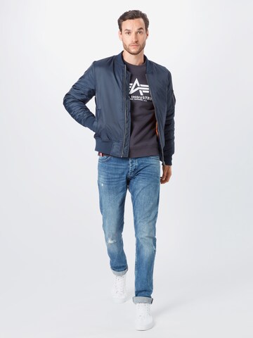 ALPHA INDUSTRIES - Sudadera en gris