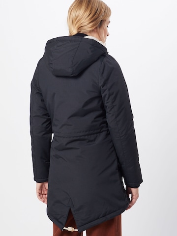 Derbe Winter Parka 'Festland Friese' in Black: back