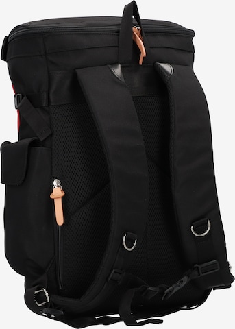 Harvest Label Rucksack in Schwarz