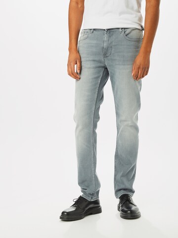 BLEND Slimfit Jeans 'Jet' in Grijs: voorkant