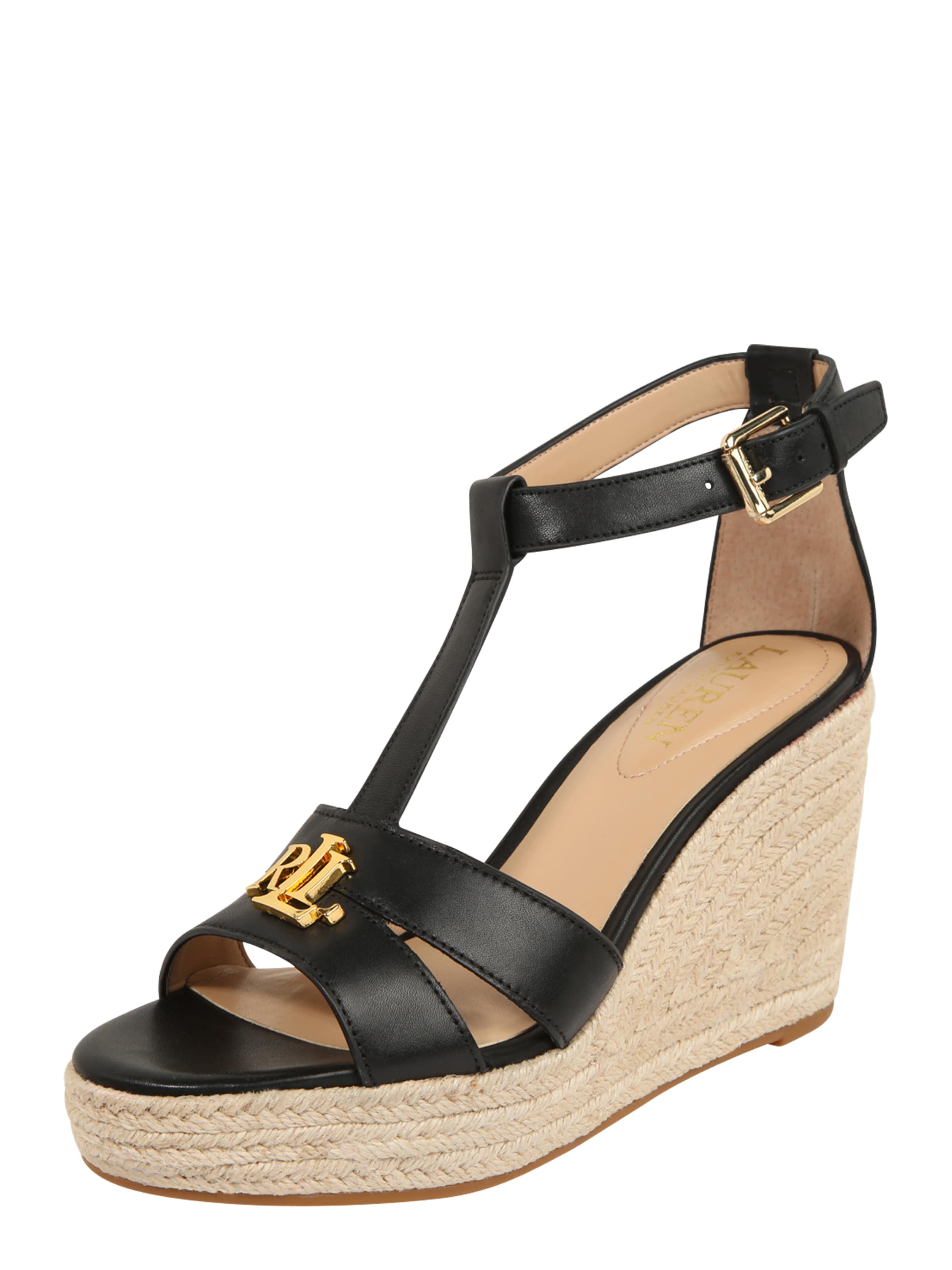 sandales compensées ralph lauren