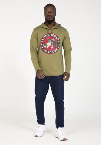 PLUS EIGHTEEN Sweatshirt in Groen