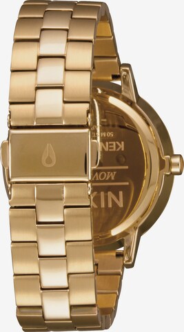 Nixon Analoog horloge 'Kensington' in Goud