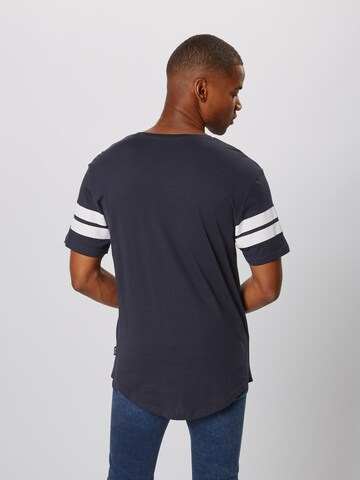 Only & Sons Shirt 'Bike' in Blauw