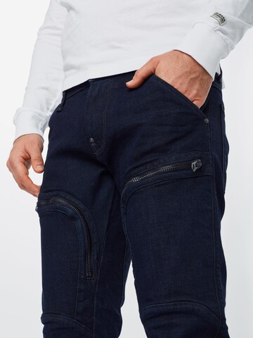 G-Star RAW Skinny Jeans 'Air Defence' in Blau