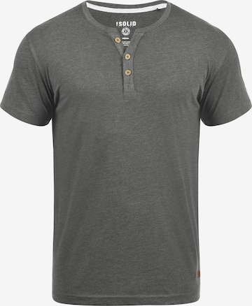 !Solid Shirt 'Volker' in Grey: front