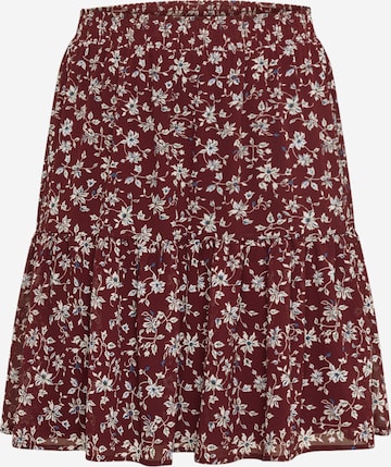 Guido Maria Kretschmer Curvy Skirt 'Sophie' in Red: front