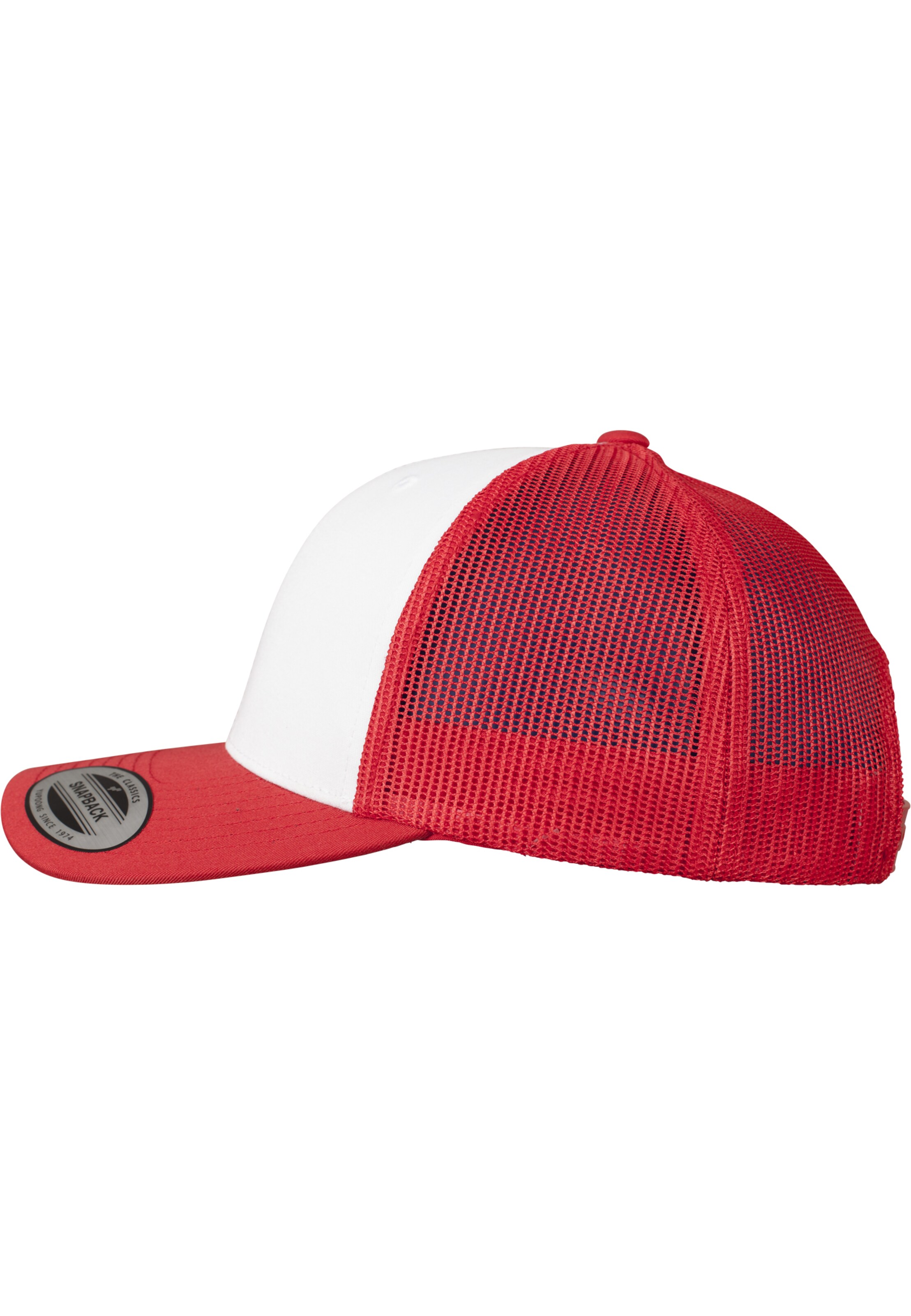 Flexfit Cap 'Retro Trucker' in Rot