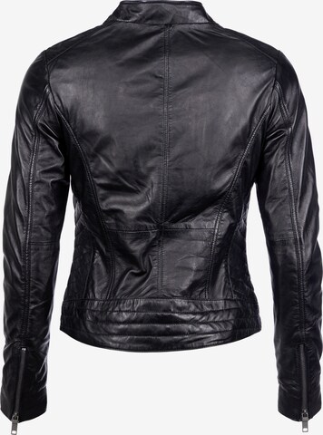 Maze Lederjacke 'Sally' in Schwarz