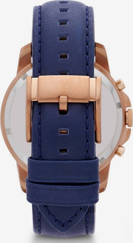 FOSSIL Zegarek analogowy 'GRANT, FS4835' w kolorze niebieski