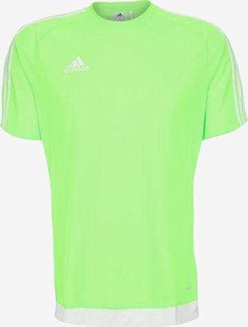 ADIDAS PERFORMANCE Functioneel shirt 'Estro 15' in Groen: voorkant